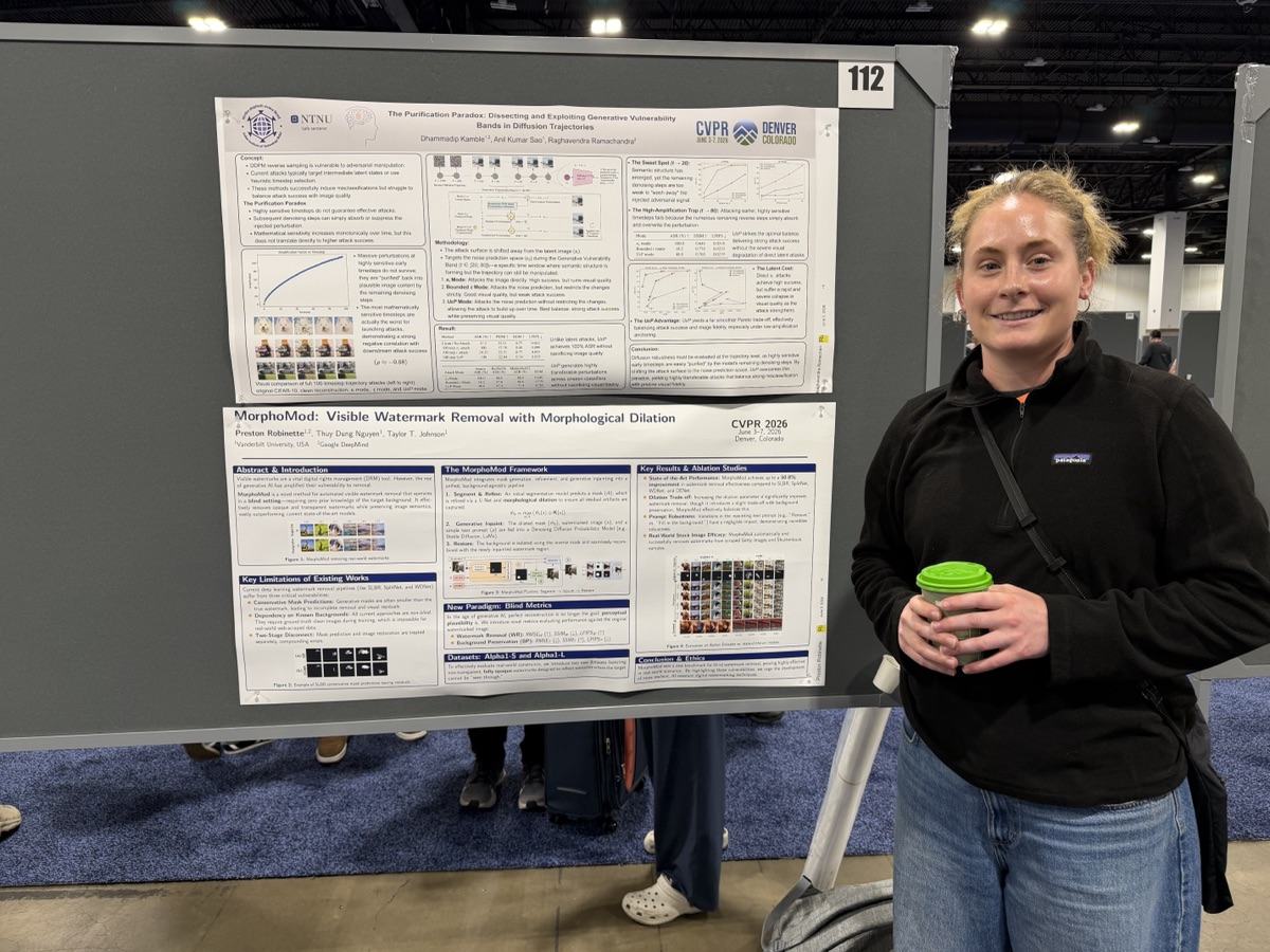 Best paper author at SAFE @ CVPR 2026